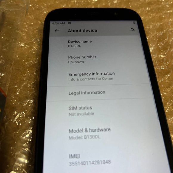 Blu view 2 Tracfone only - Picture 3 of 5